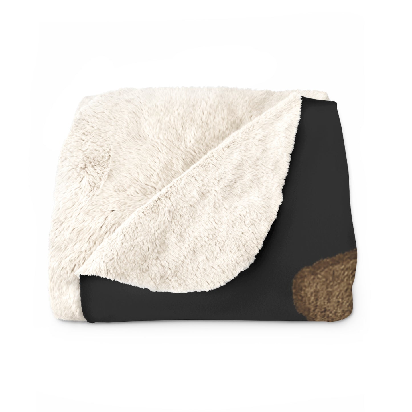 Beards and Bonfires Autumn Sherpa Fleece Blanket