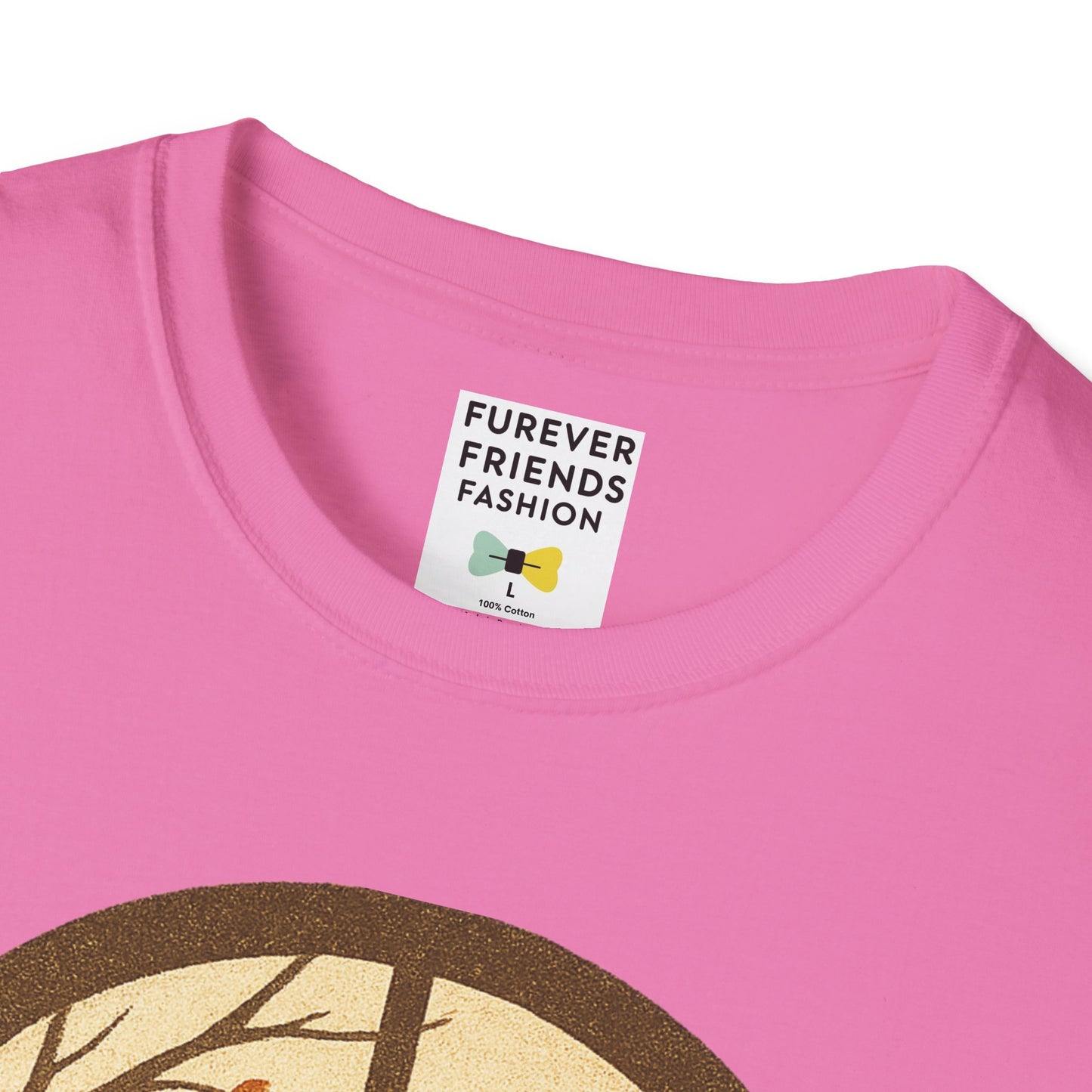 Bird In The Window Autumn Themed Tee