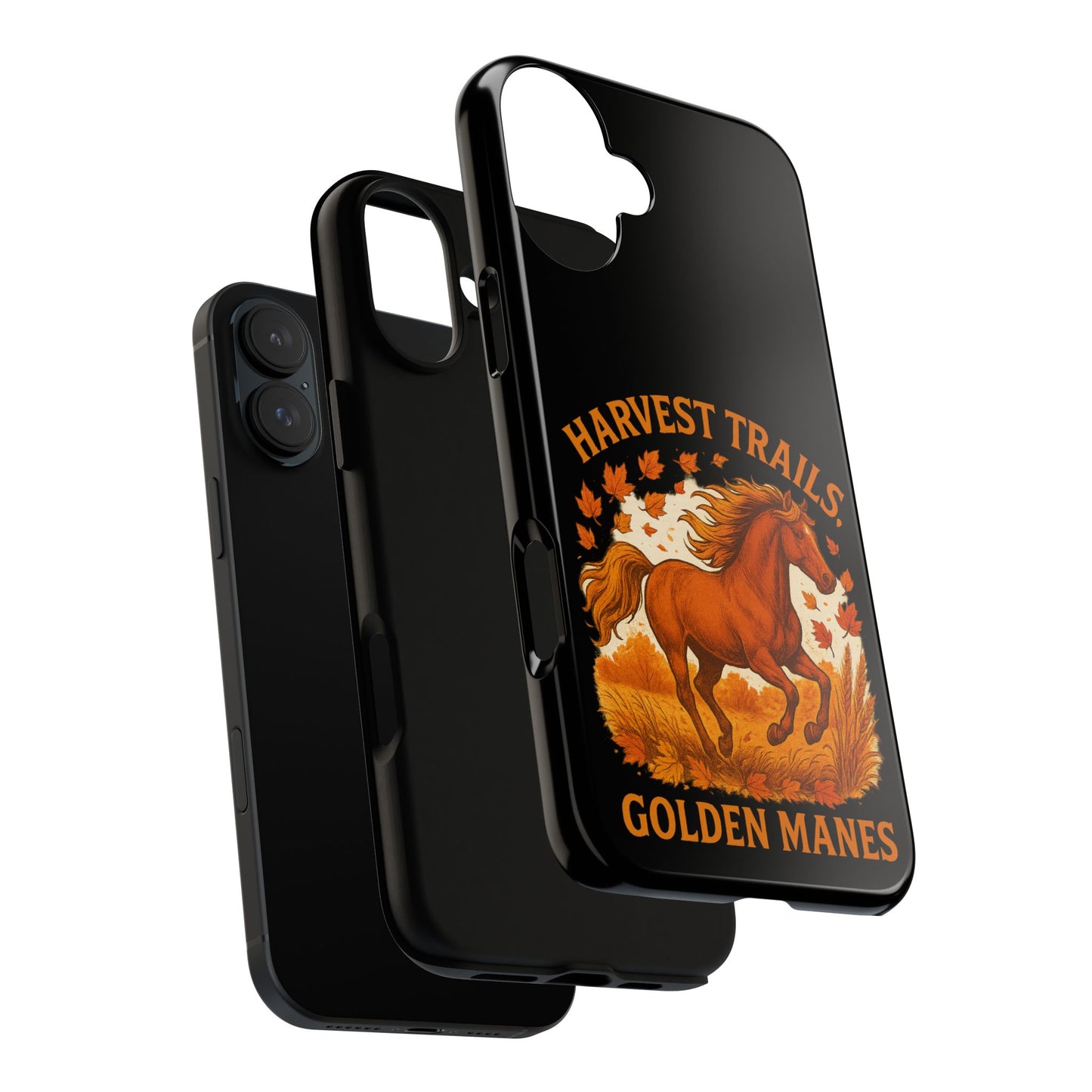 Harvest Trails Golden Manes Autumn Themed Phone Case