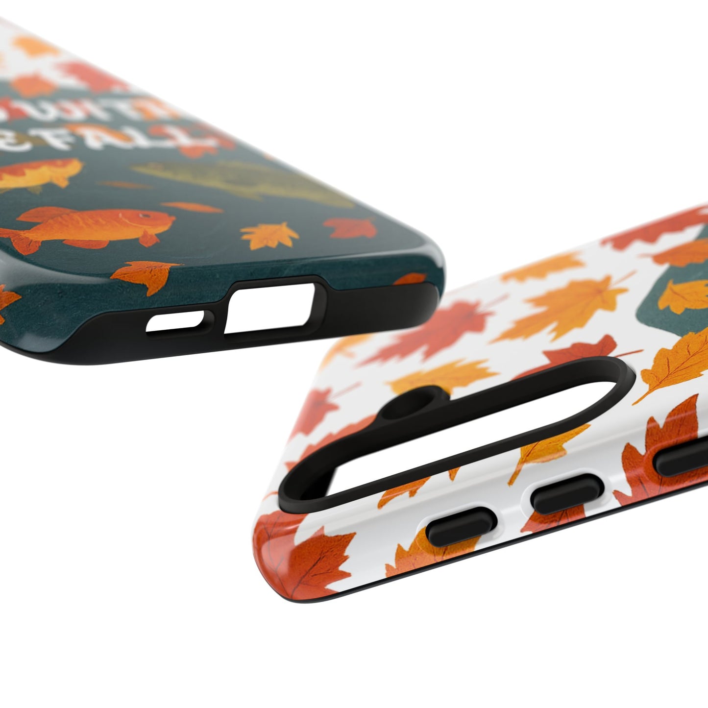 Flow With The Fall Fish Phone Case
