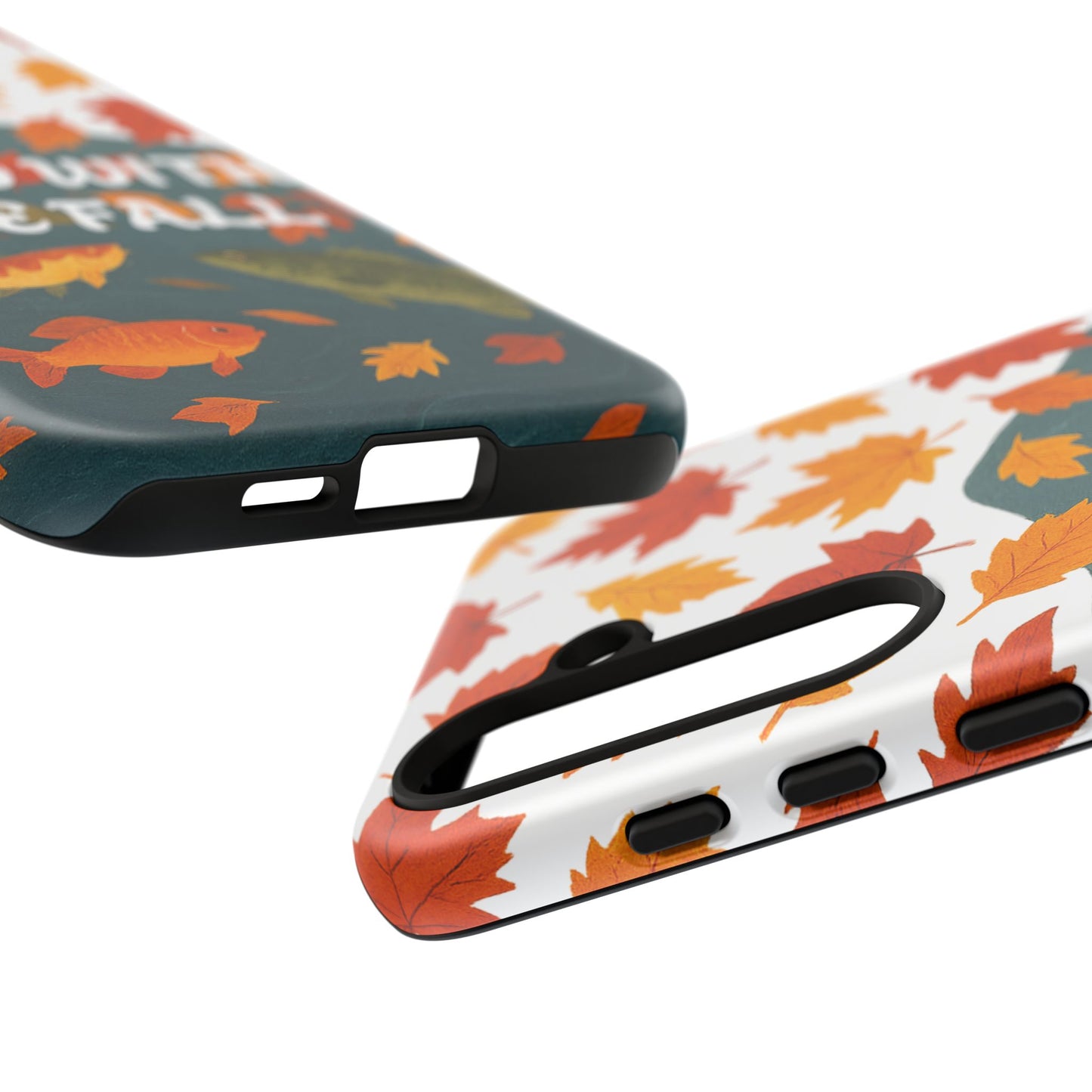 Flow With The Fall Fish Phone Case