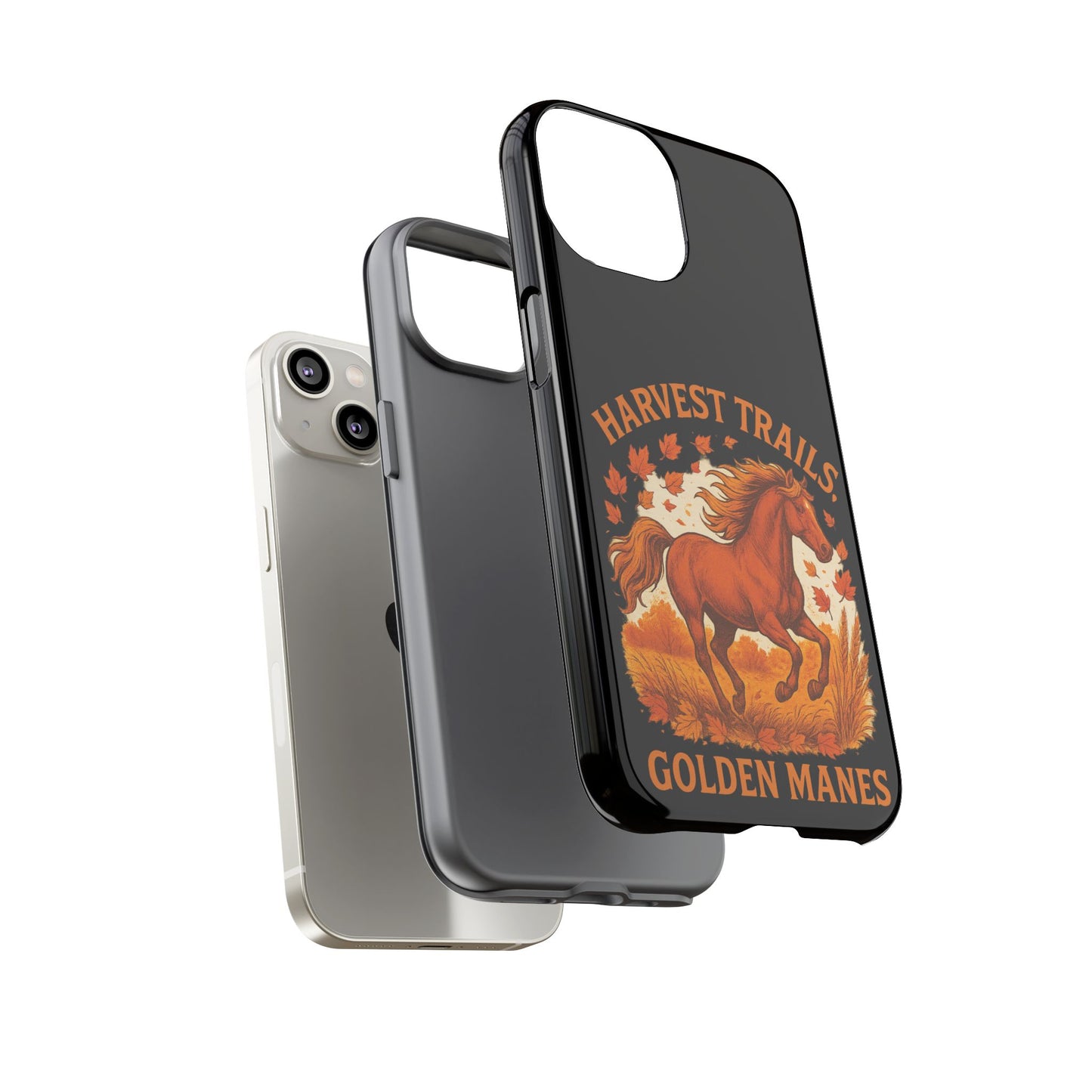 Harvest Trails Golden Manes Autumn Themed Phone Case