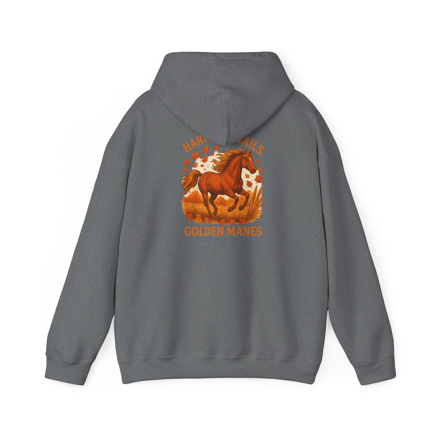 Harvest Trails Golden Manes Autumn Themed Hoodie