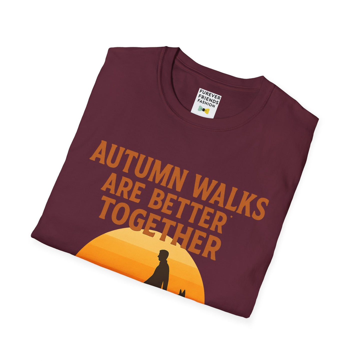 Autumn Walks Unisex T-Shirt, Casual Tee