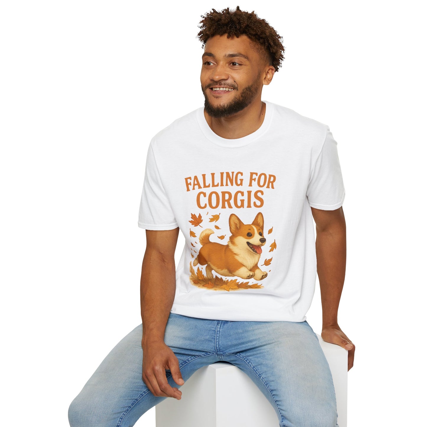 Falling For Corgis Unisex T-Shirt