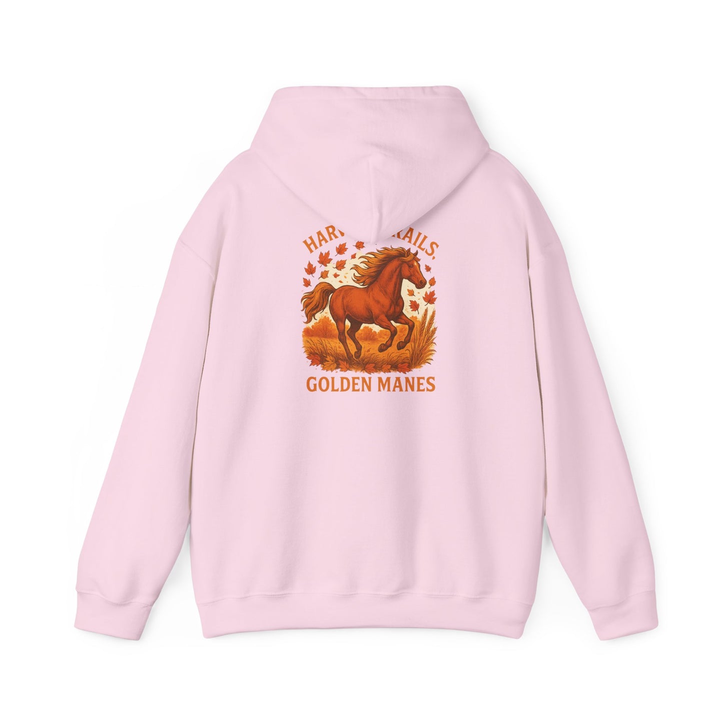Harvest Trails Golden Manes Autumn Themed Hoodie