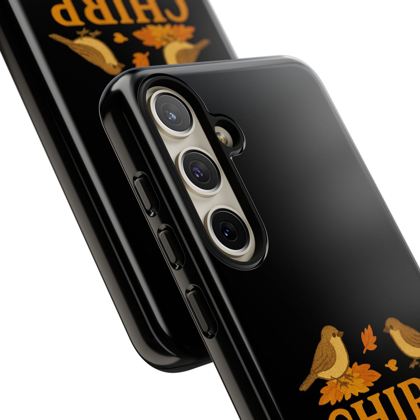 Chirp Crunch Cozy Autumn Themed Phone Case