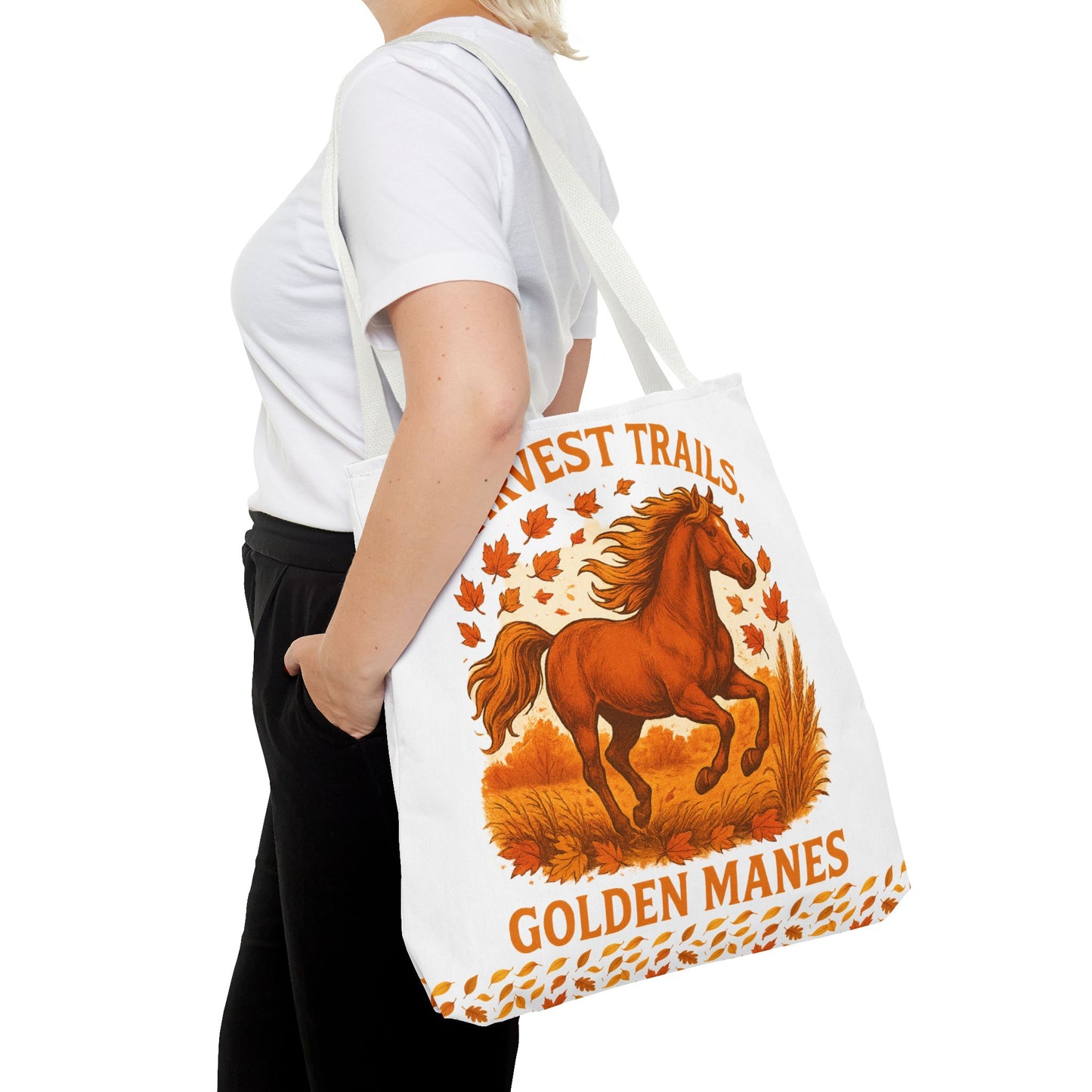 Harvest Trails Golden Manes Tote Bag