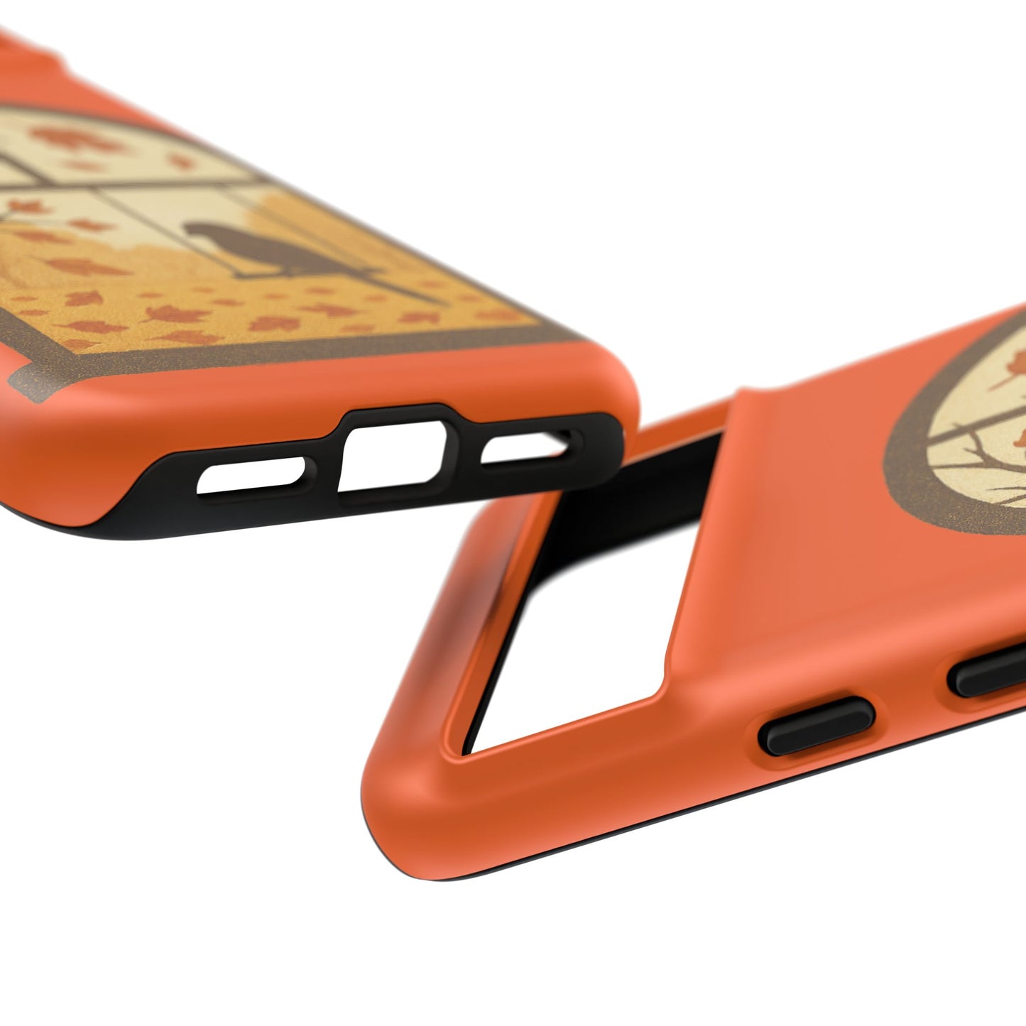 Bird In The Window Autumn Themed Phone Case