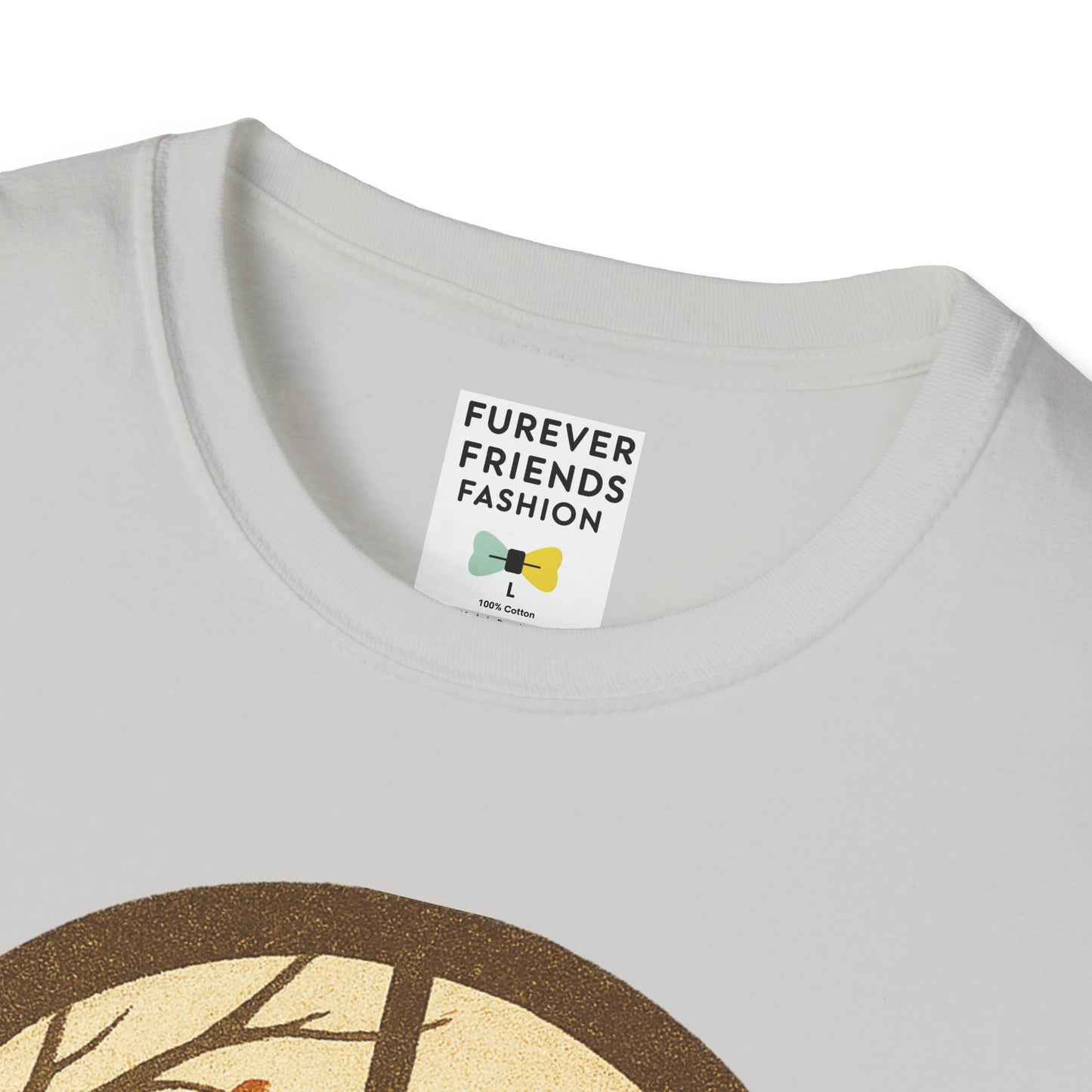 Bird In The Window Autumn Themed Tee