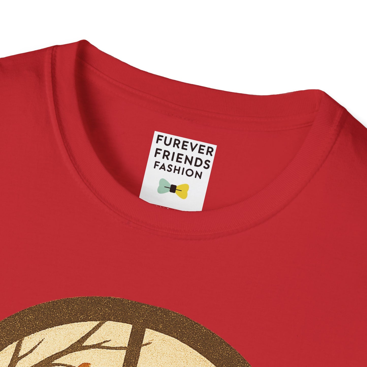 Bird In The Window Autumn Themed Tee