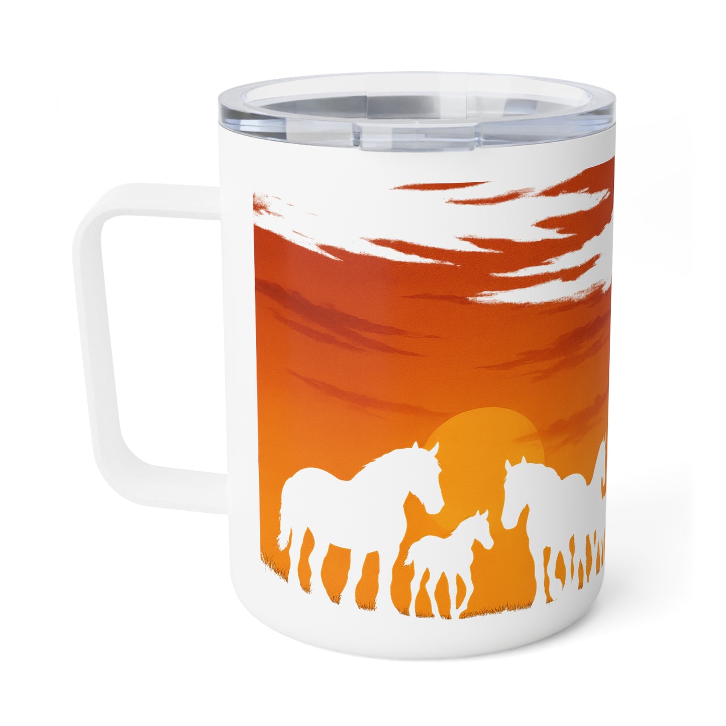 Horses on the Horizon Insulated Coffee Mug