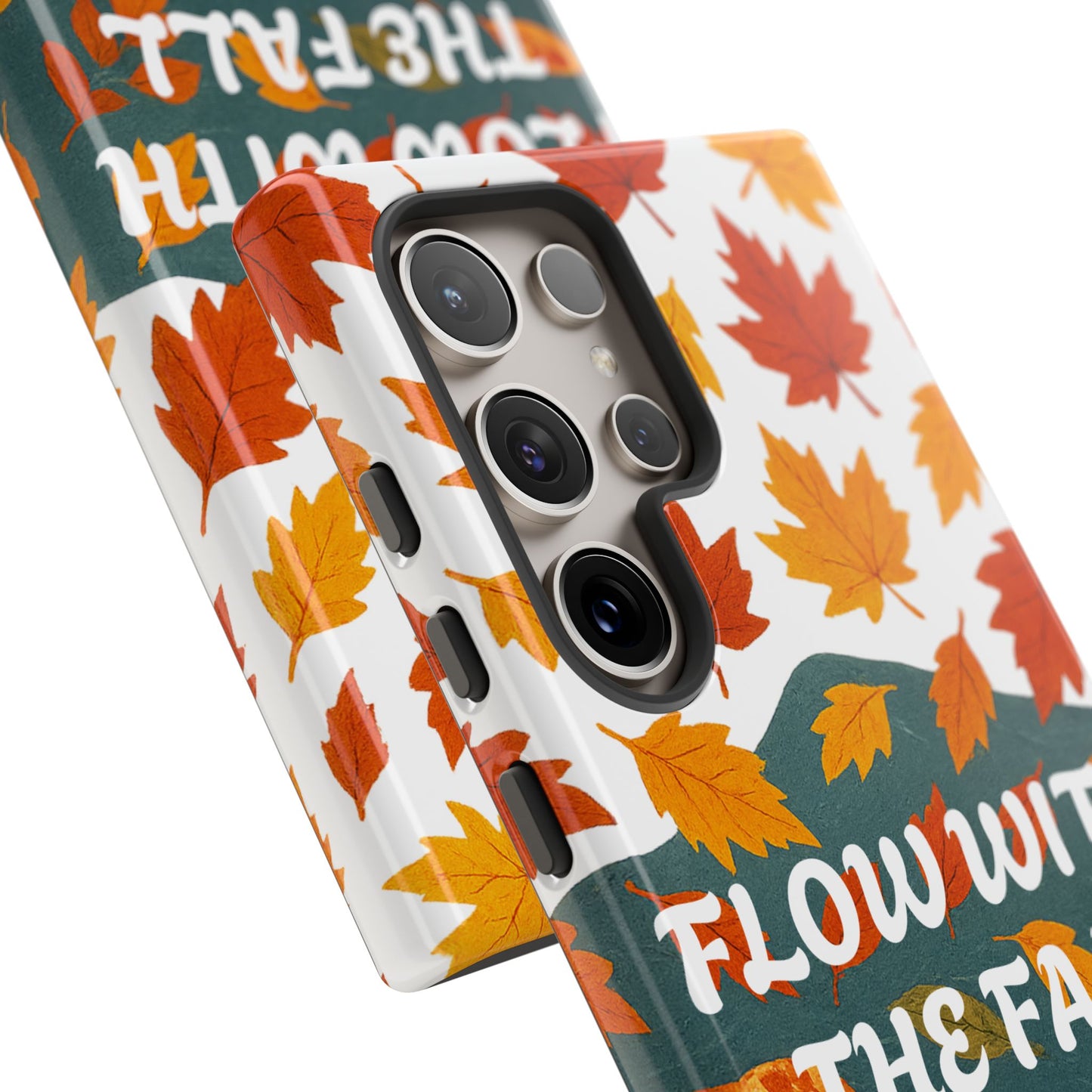Flow With The Fall Fish Phone Case