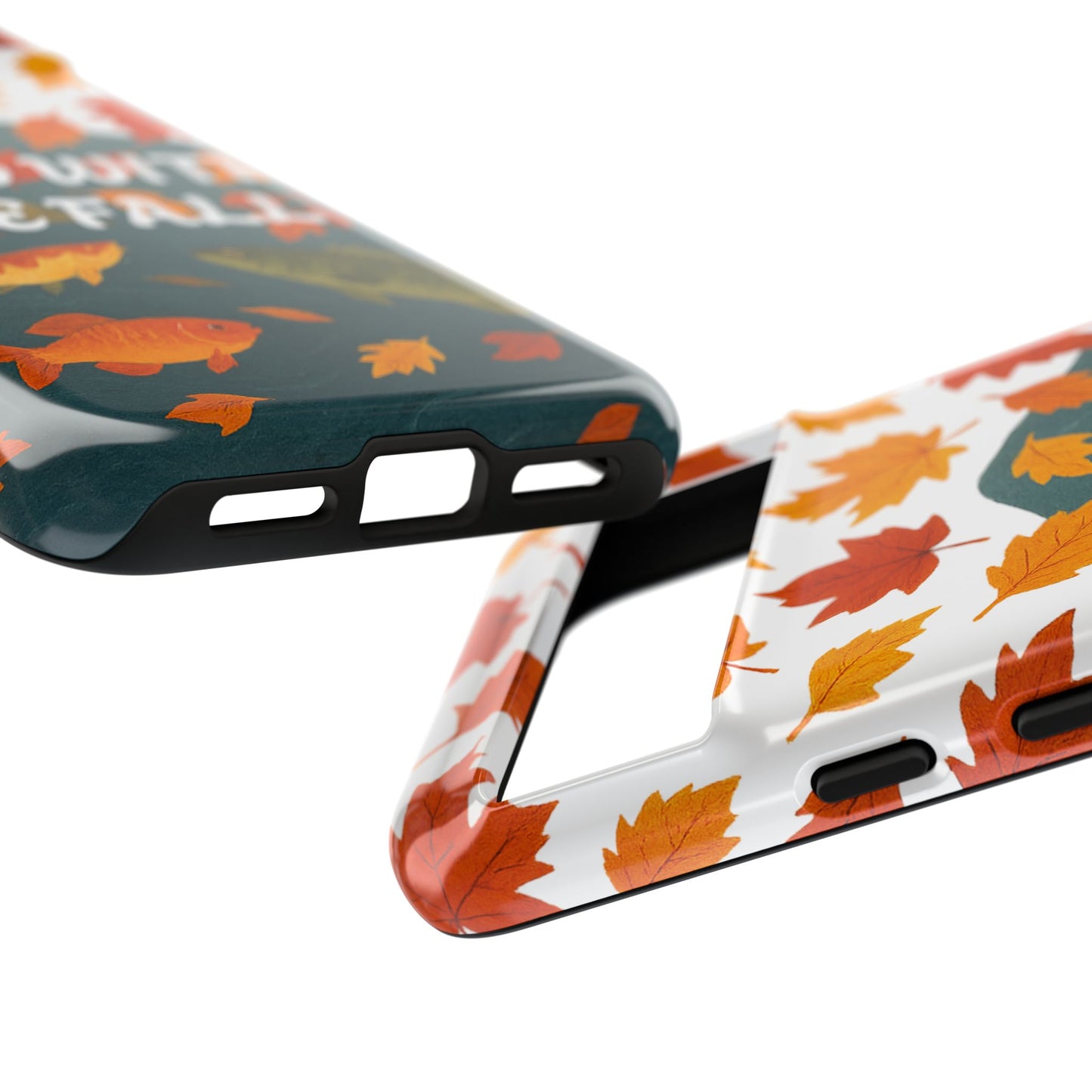 Flow With The Fall Fish Phone Case