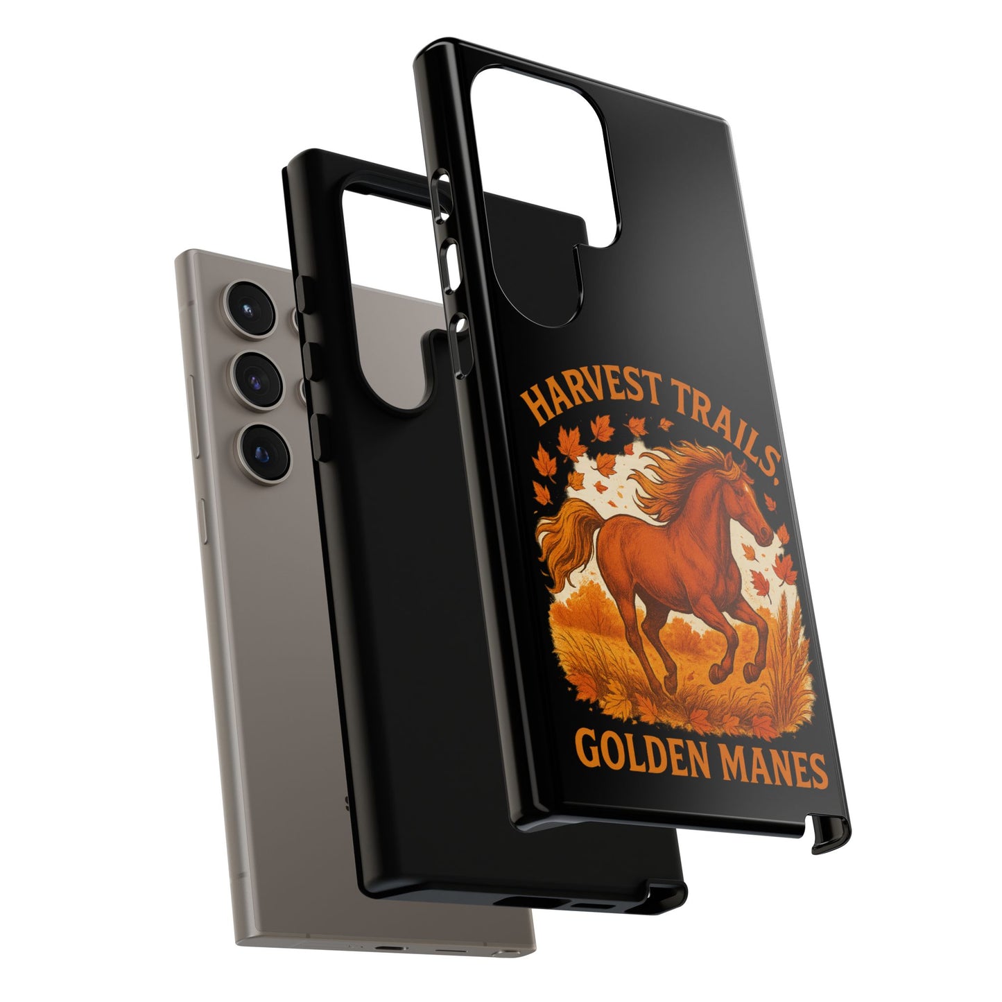 Harvest Trails Golden Manes Autumn Themed Phone Case