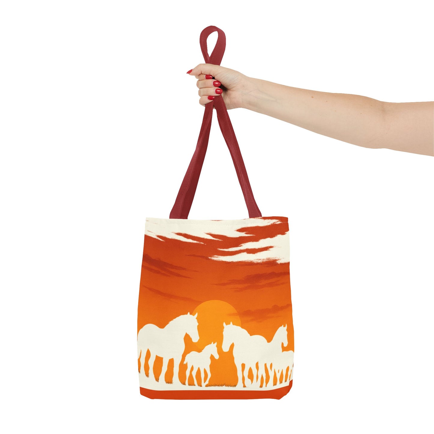 Horses on the Horizon Tote Bag