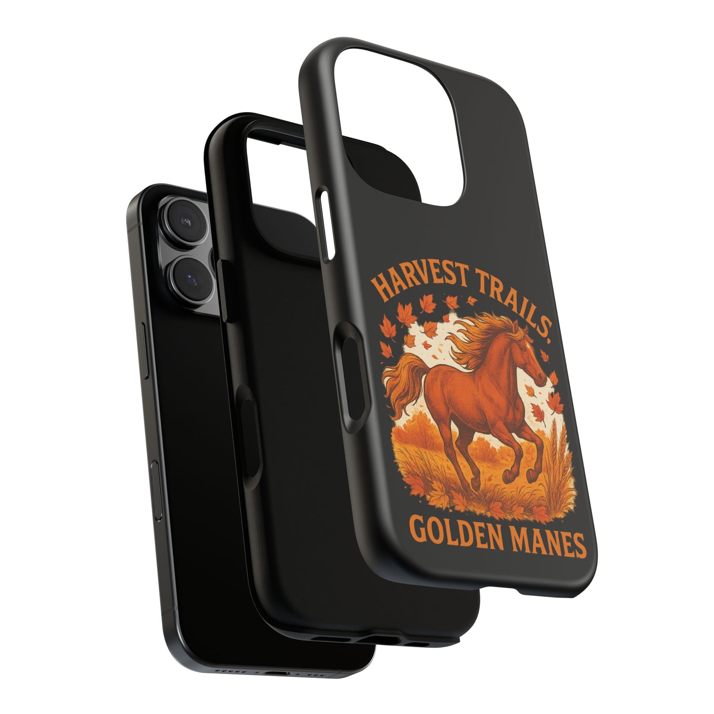 Harvest Trails Golden Manes Autumn Themed Phone Case