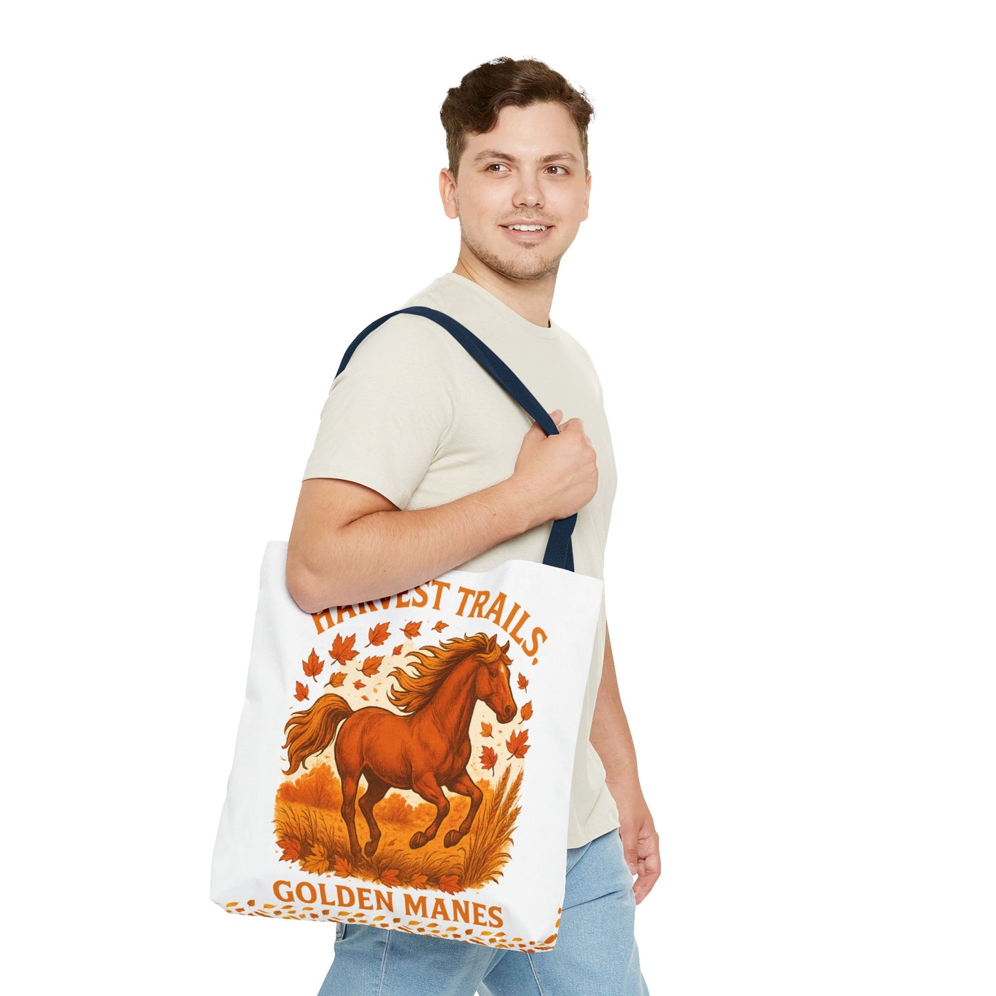 Harvest Trails Golden Manes Tote Bag