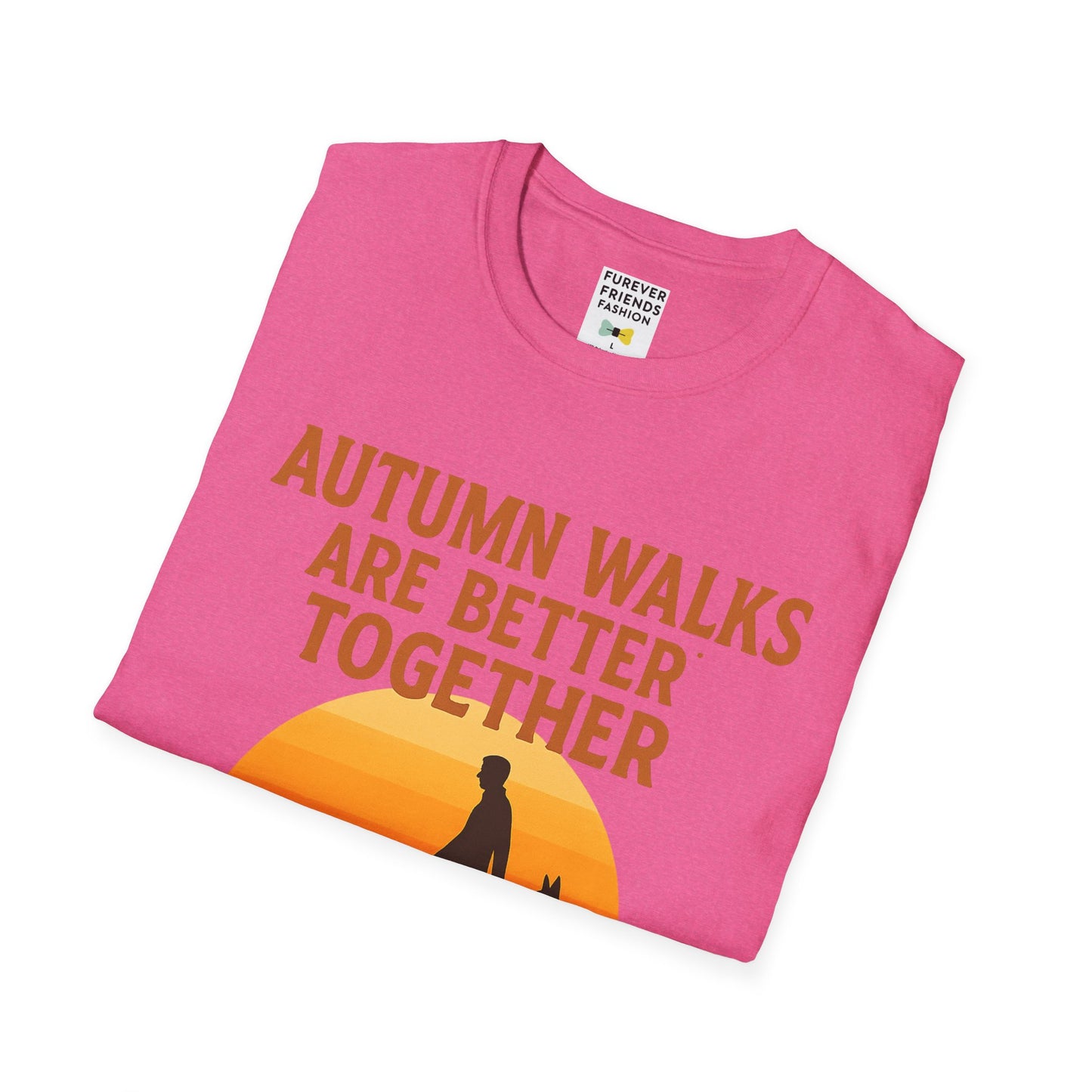 Autumn Walks Unisex T-Shirt, Casual Tee