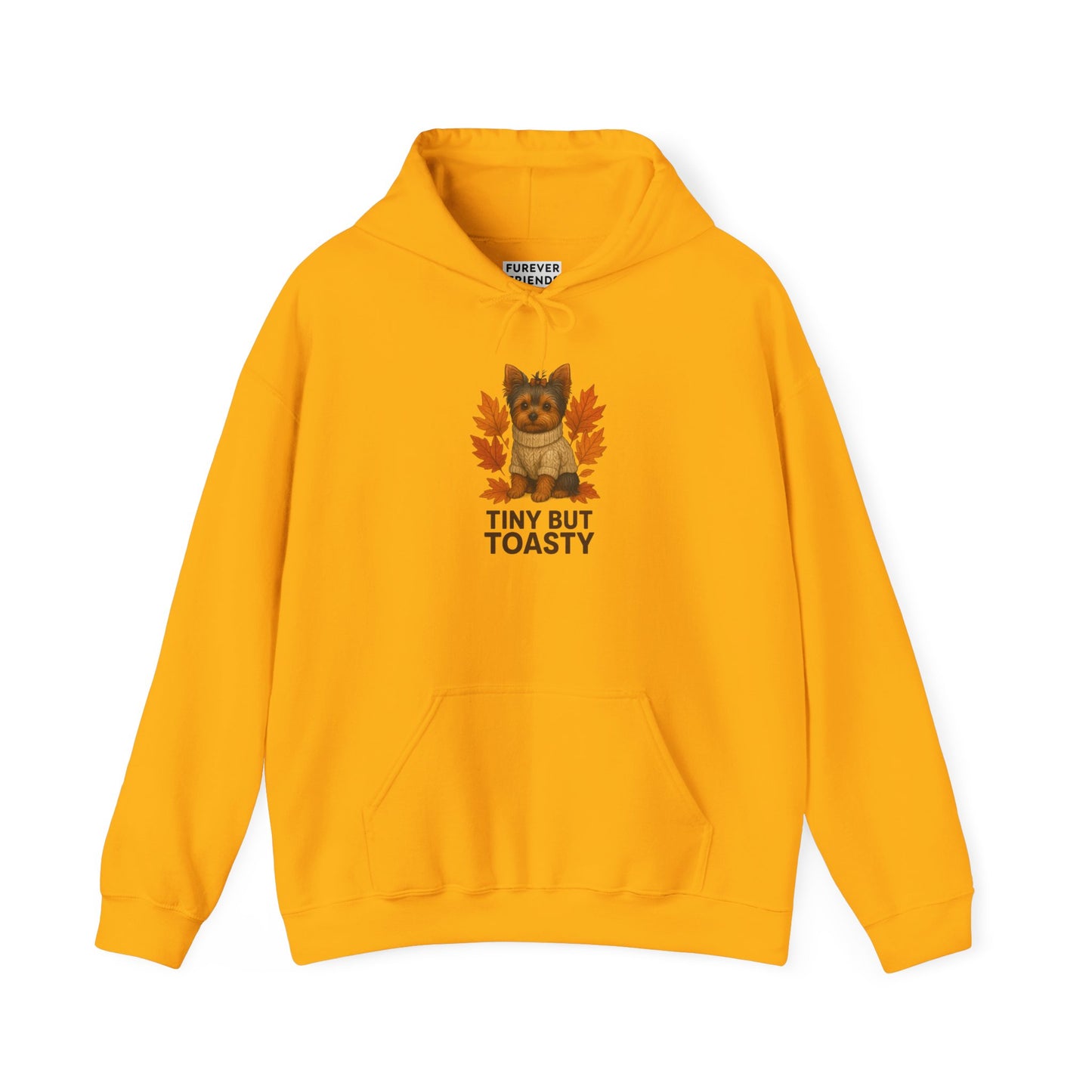 Tiny But Toasty Autumn Themed Hoodie