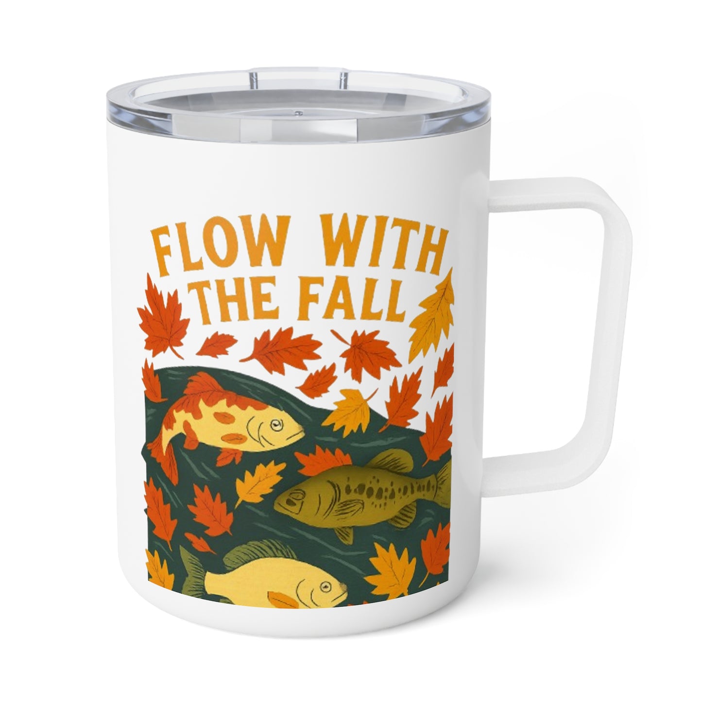 Flow With The Fall Insulated Coffee Mug