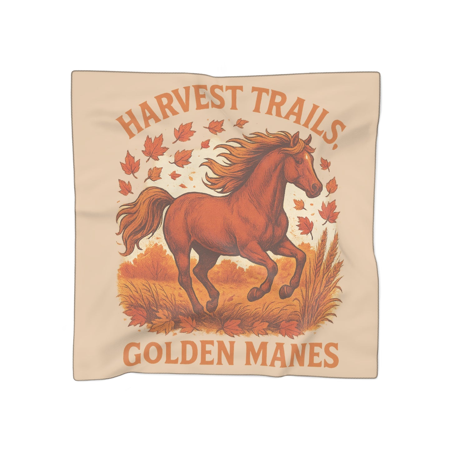 Harvest Trails and Golden Manes Scarf