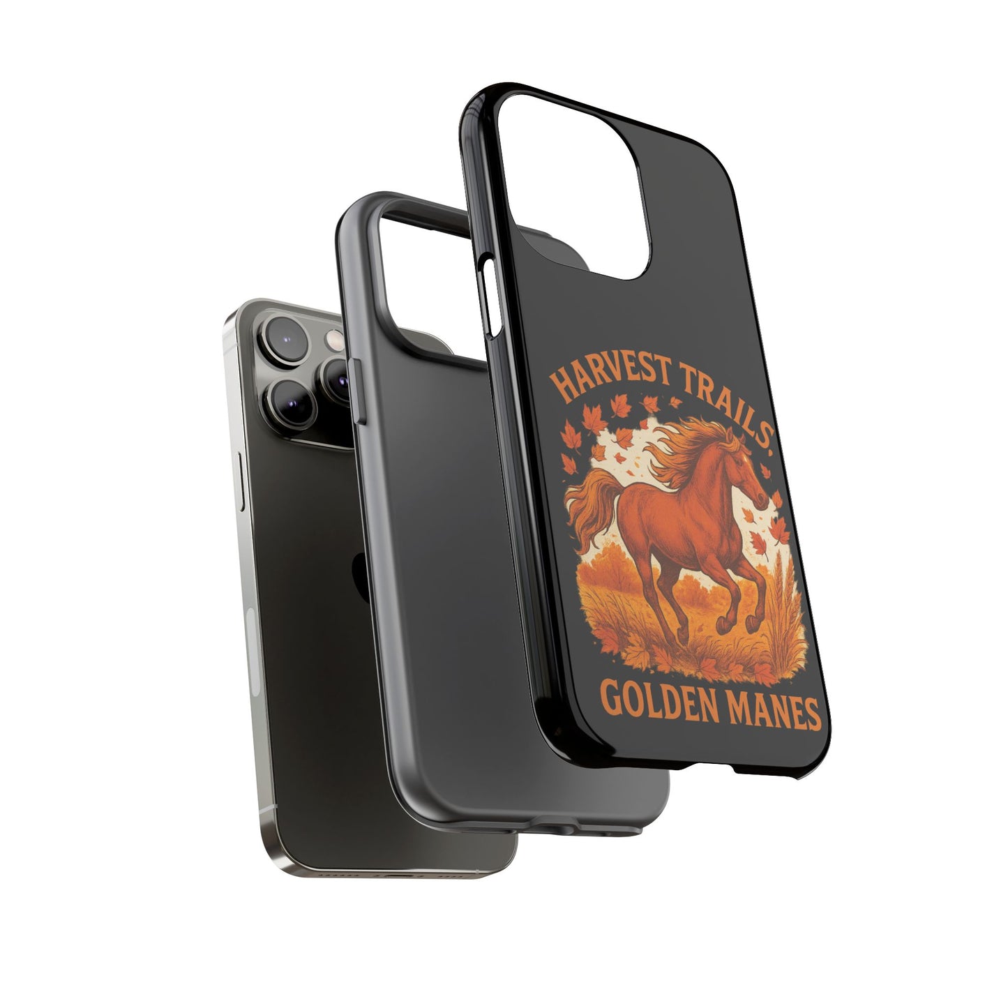 Harvest Trails Golden Manes Autumn Themed Phone Case