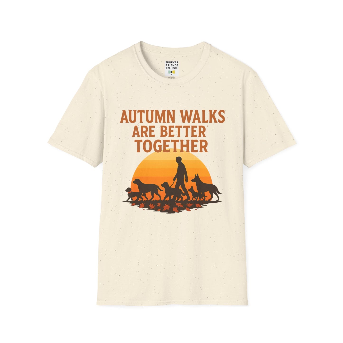 Autumn Walks Unisex T-Shirt, Casual Tee