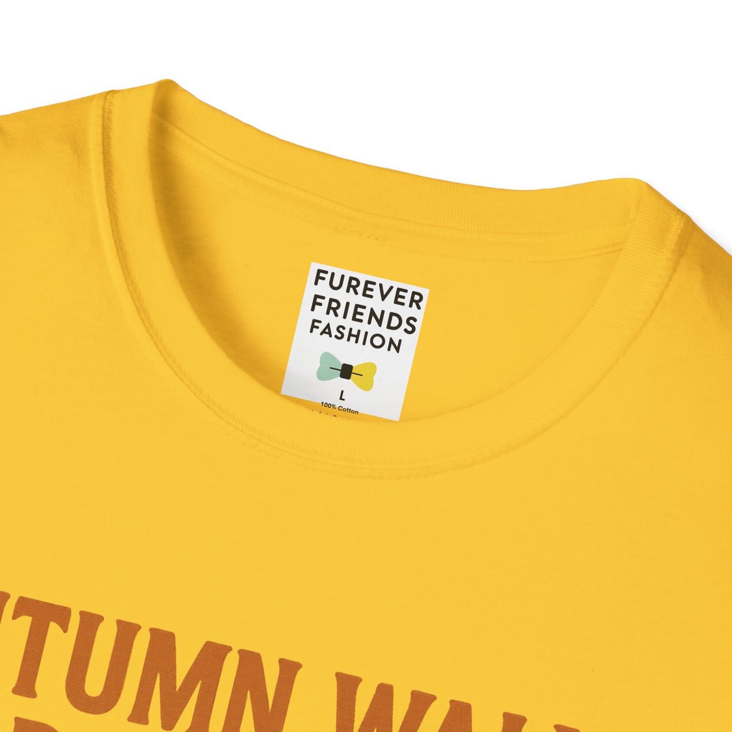 Autumn Walks Unisex T-Shirt, Casual Tee