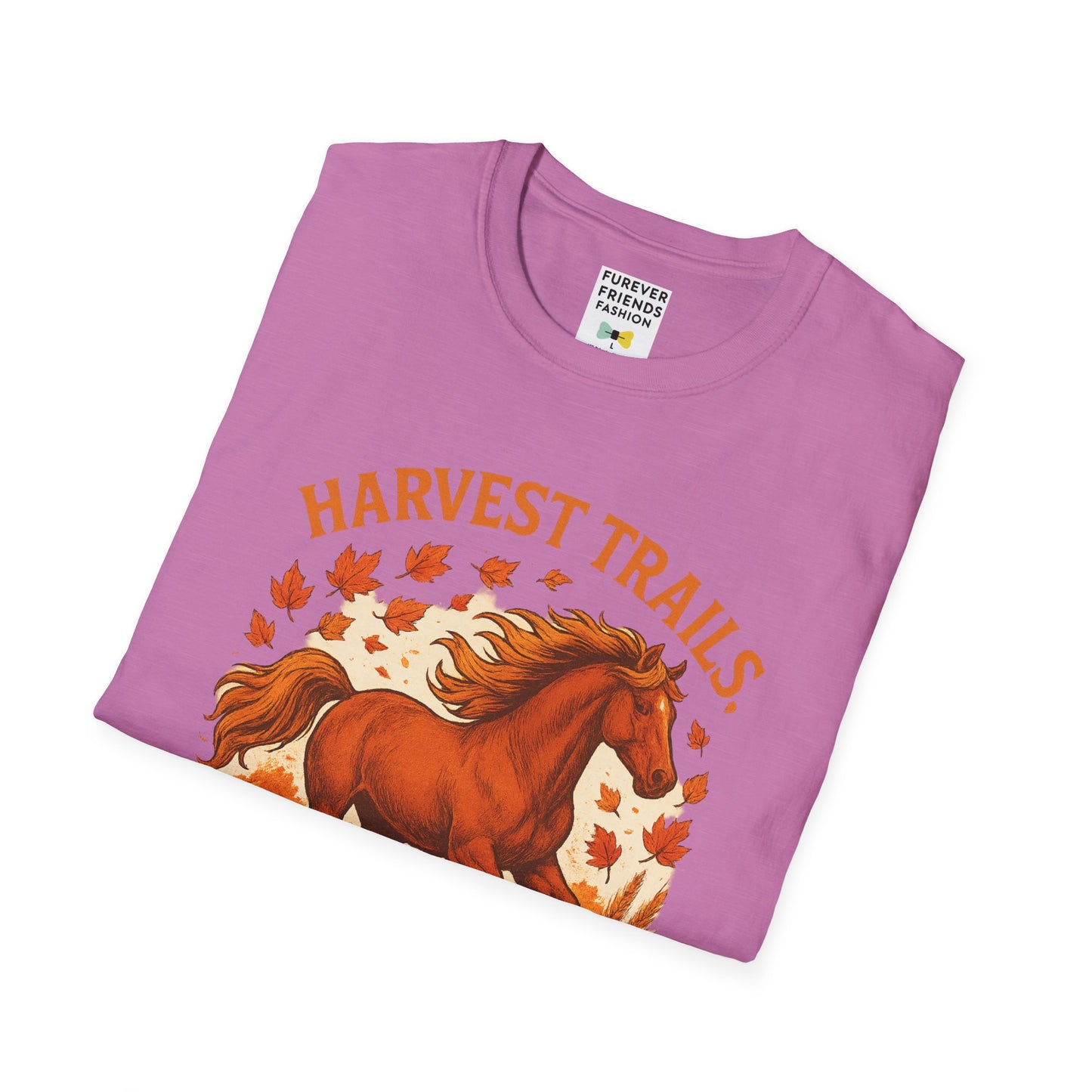 Harvest Trails Golden Manes Autumn Themed Tee