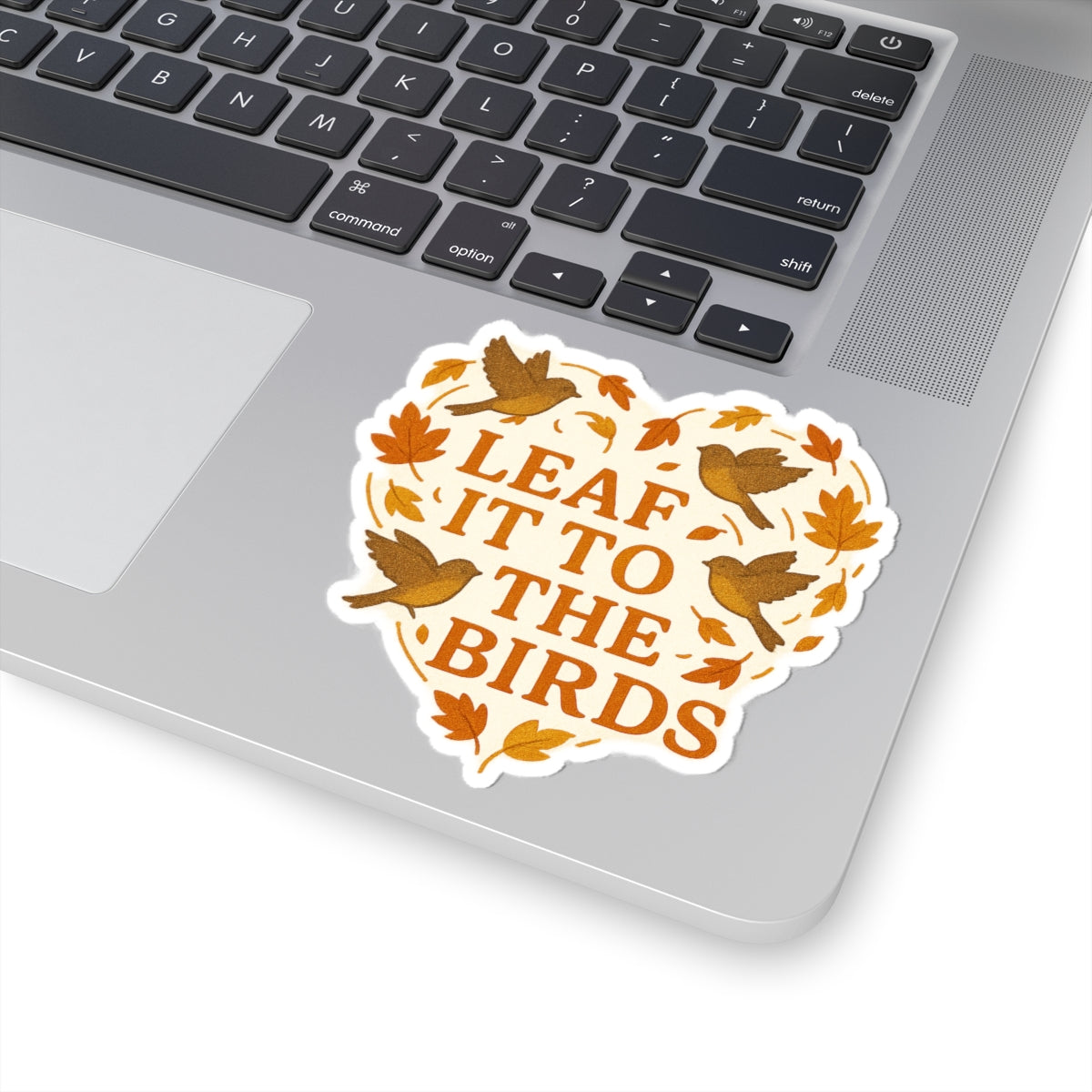 leaf It To the birds Kiss-Cut Autumn Themed Stickers