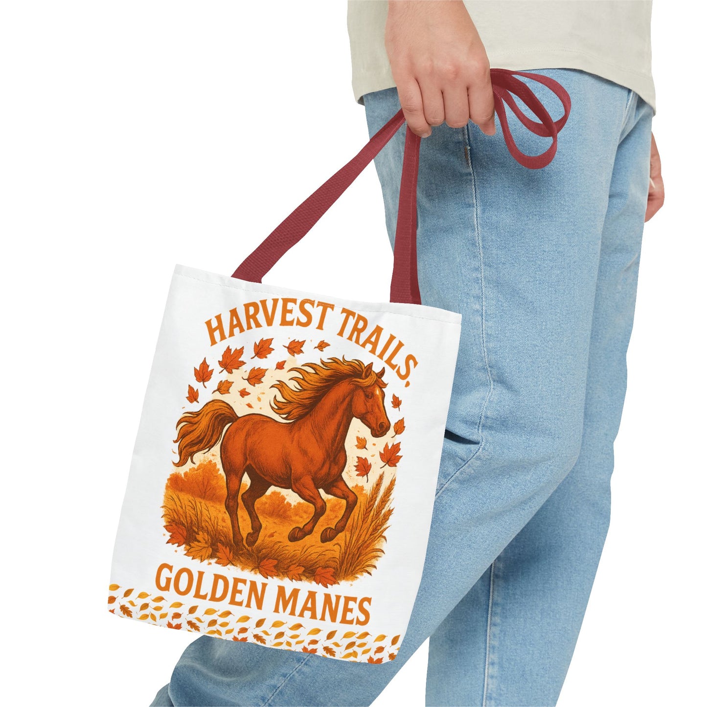 Harvest Trails Golden Manes Tote Bag