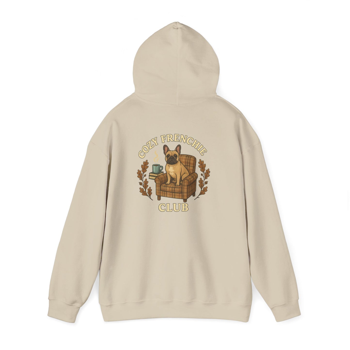 Cozy Frenchie Club Autumn Themed Hoodie
