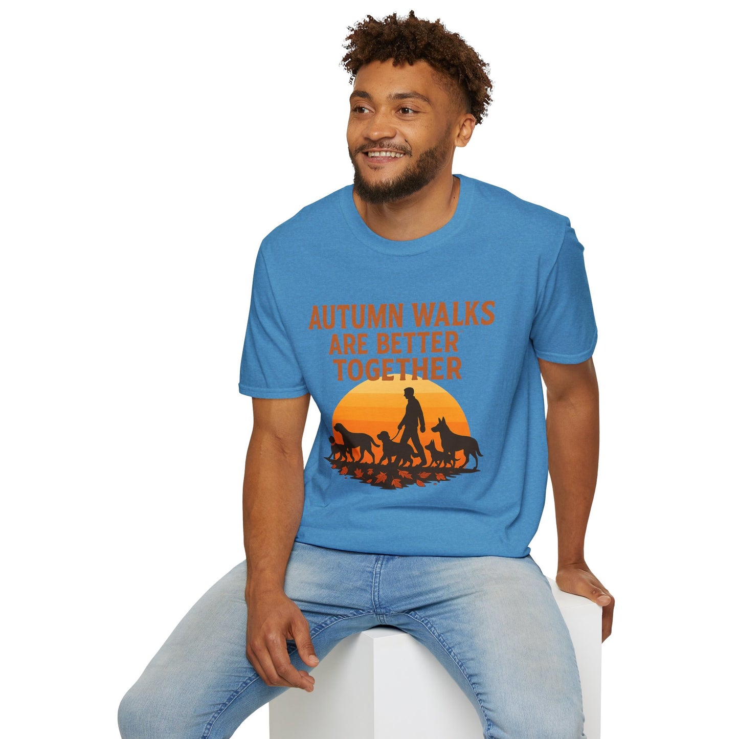 Autumn Walks Unisex T-Shirt, Casual Tee