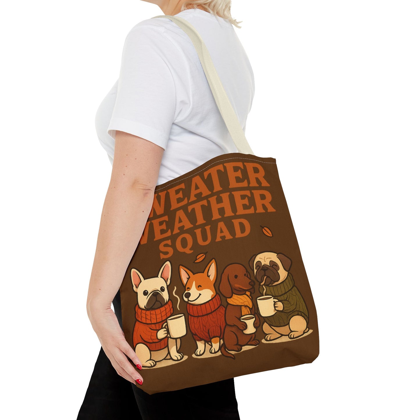 Sweater Weather Squad Tote Bag