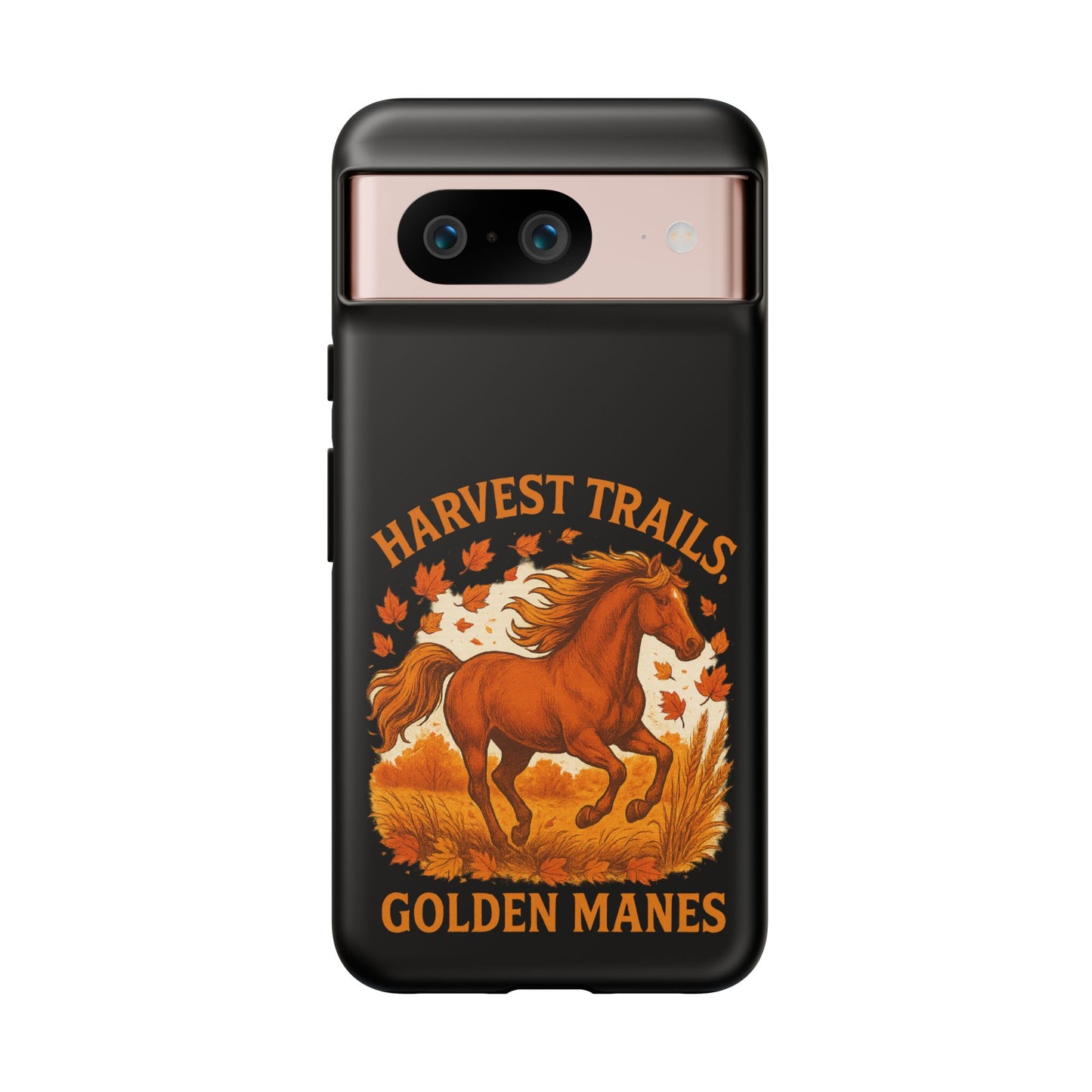 Harvest Trails Golden Manes Autumn Themed Phone Case