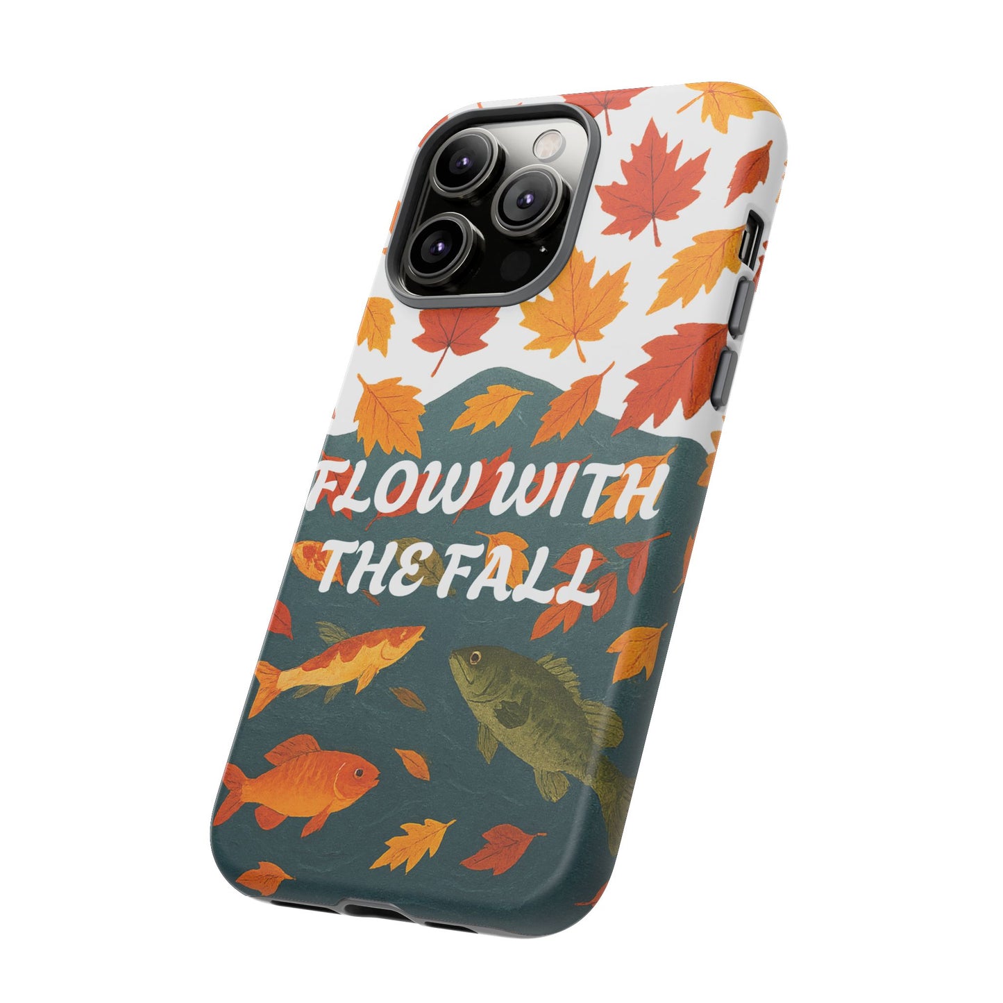 Flow With The Fall Fish Phone Case