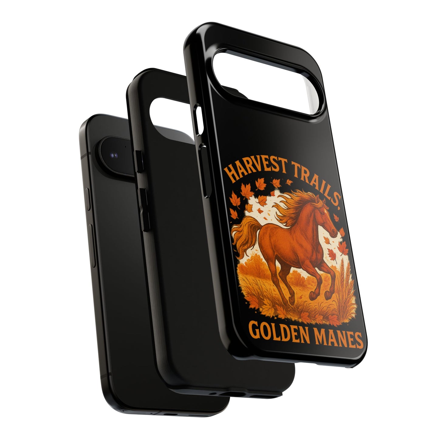 Harvest Trails Golden Manes Autumn Themed Phone Case