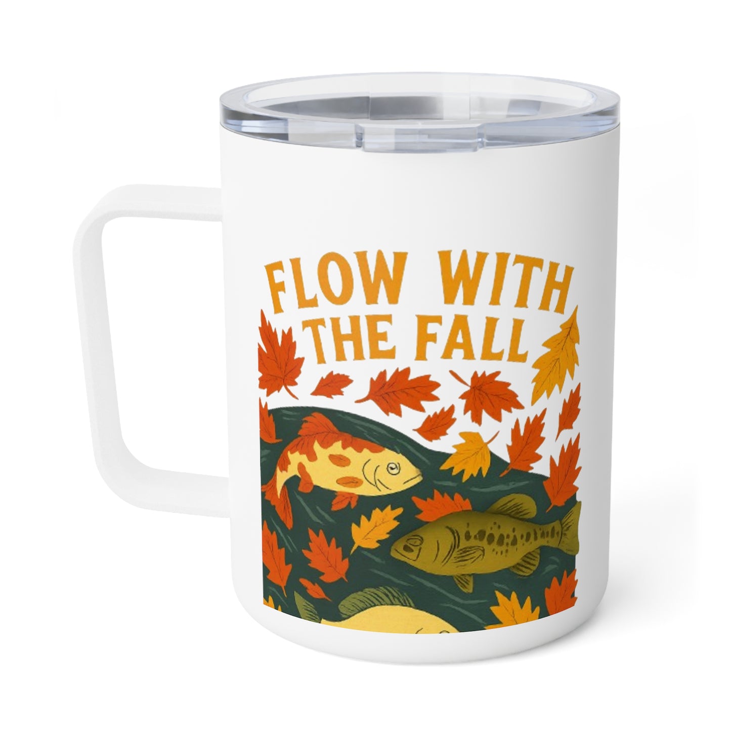 Flow With The Fall Insulated Coffee Mug