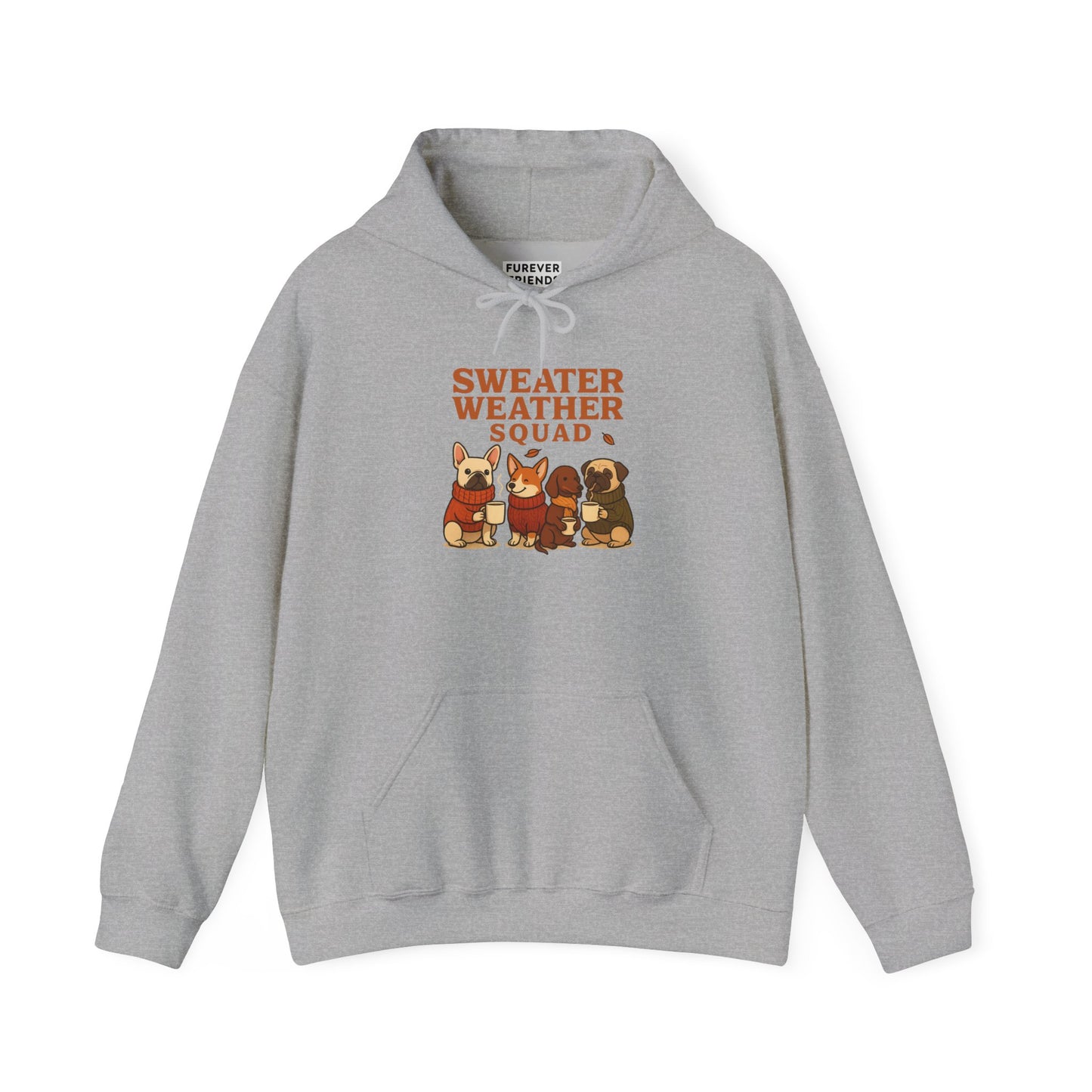 Sweater Weather Squad Autumn Themed Hoodie