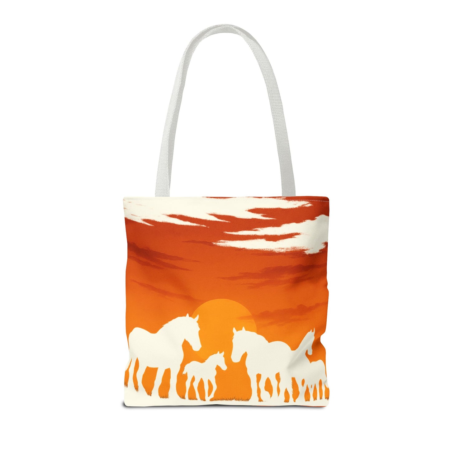 Horses on the Horizon Tote Bag