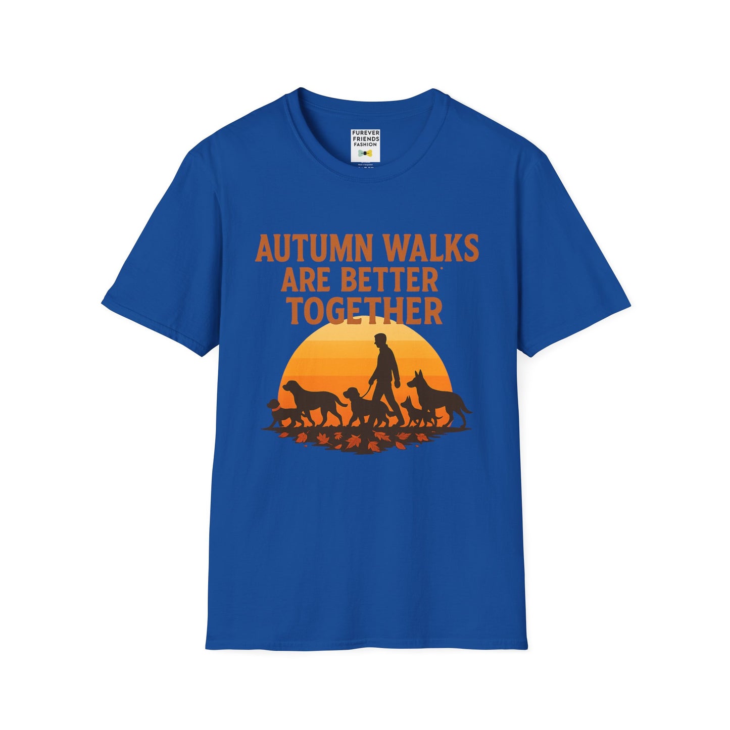 Autumn Walks Unisex T-Shirt, Casual Tee