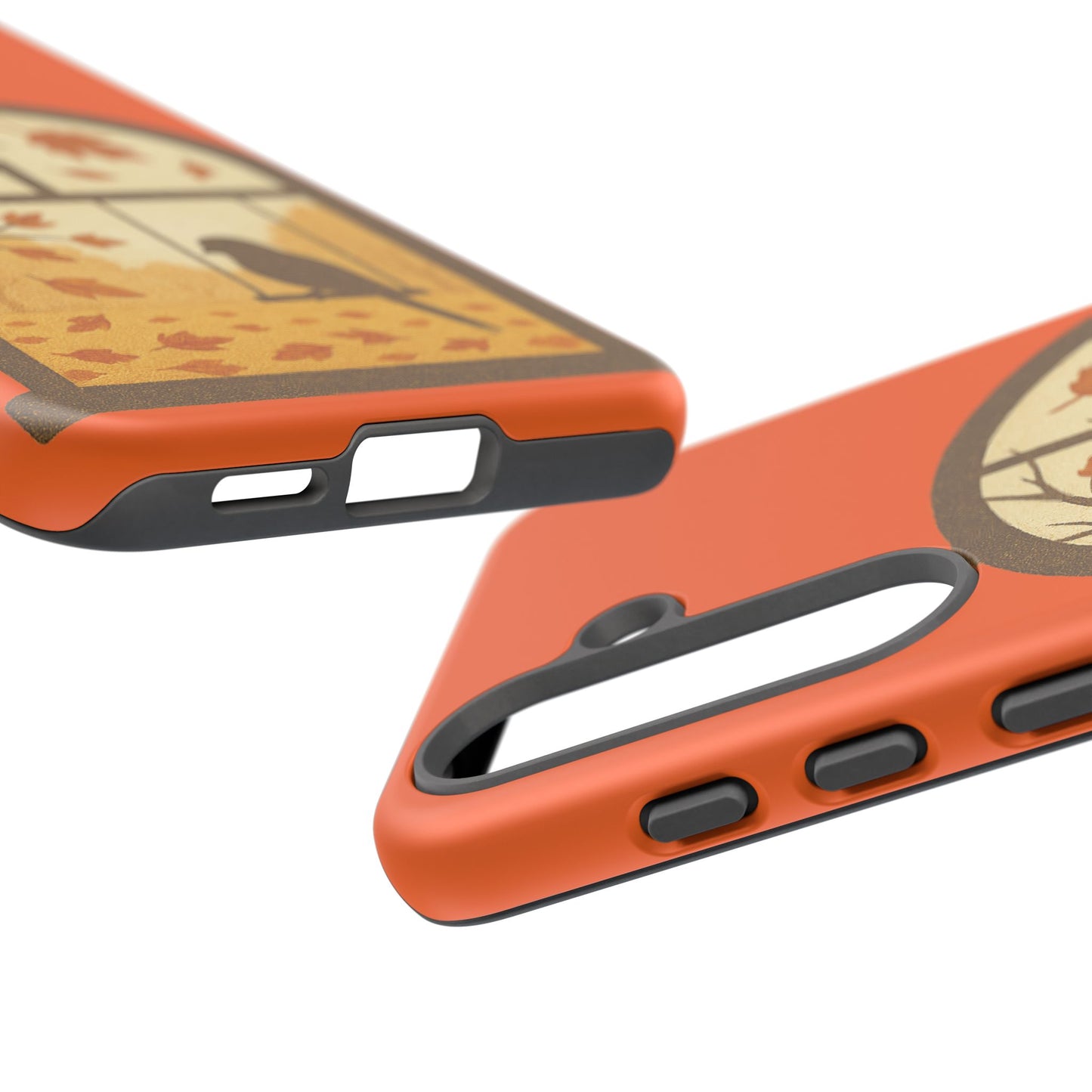 Bird In The Window Autumn Themed Phone Case