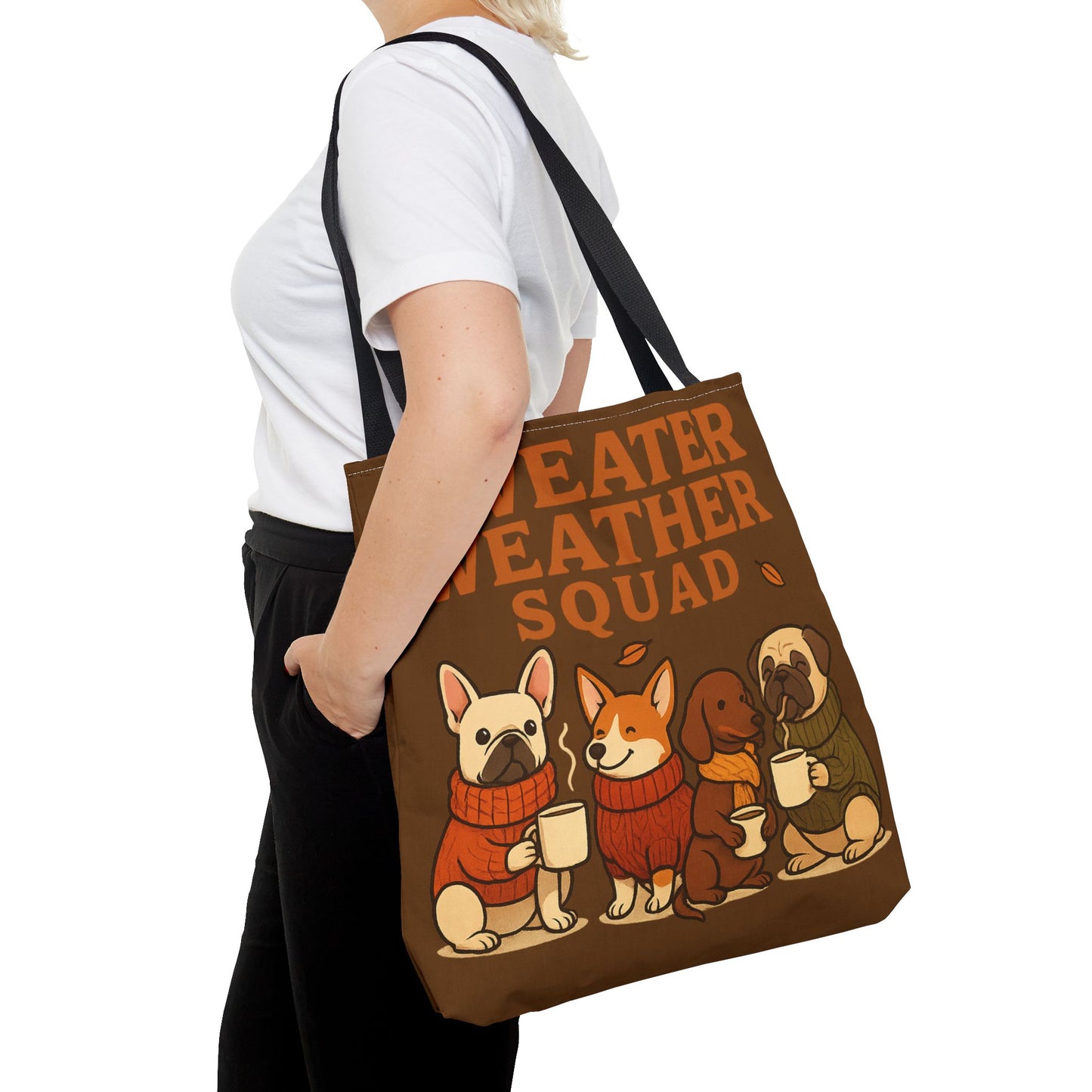 Sweater Weather Squad Tote Bag