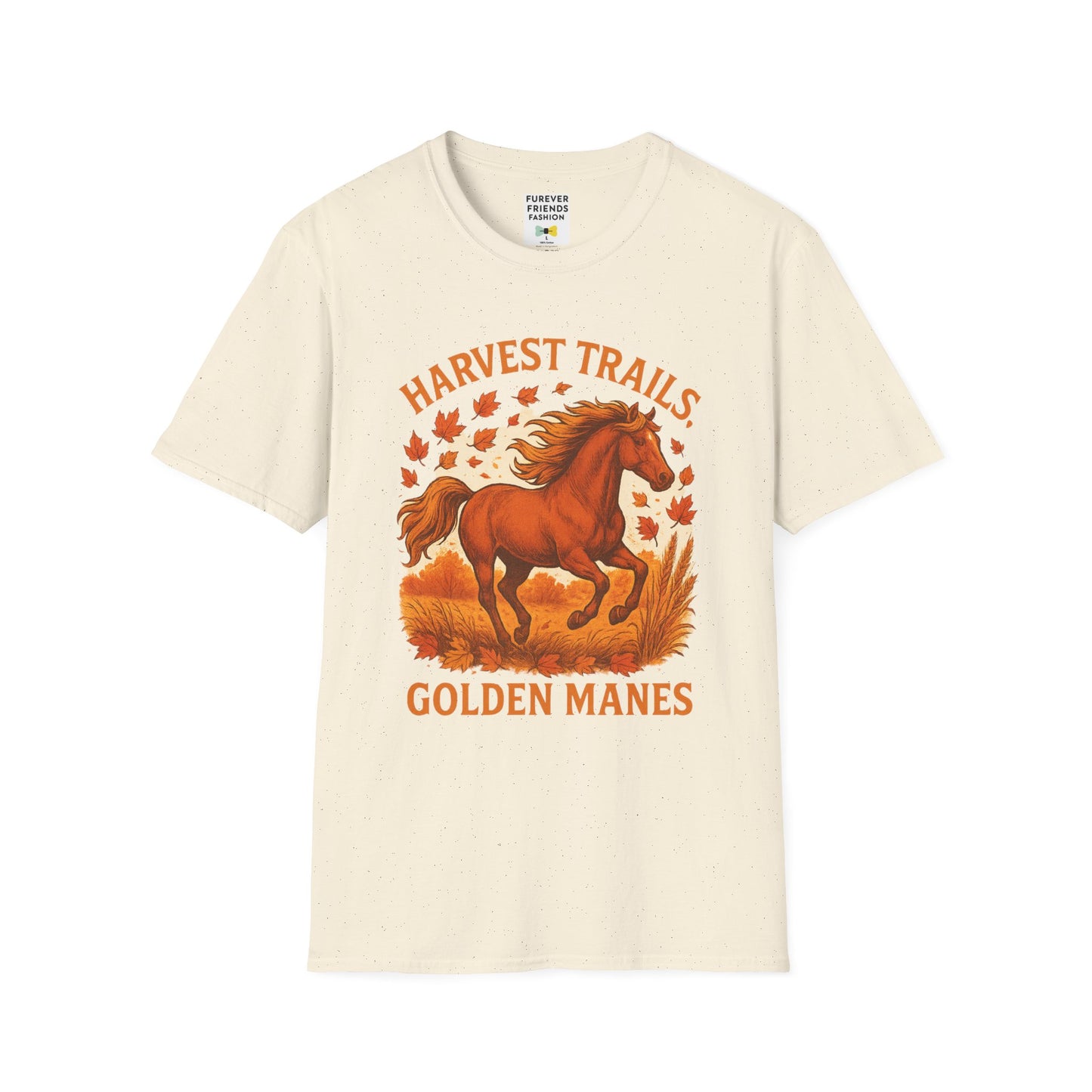 Harvest Trails Golden Manes Autumn Themed Tee