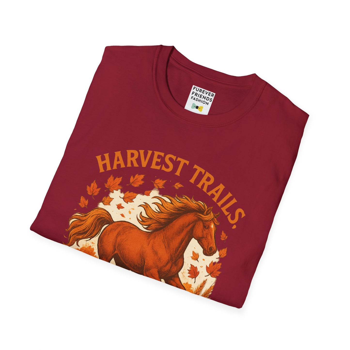 Harvest Trails Golden Manes Autumn Themed Tee