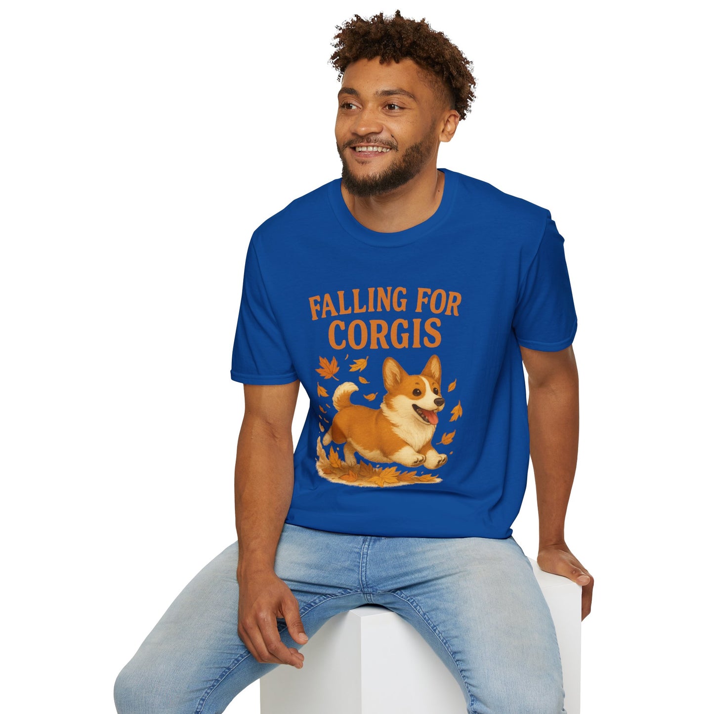 Falling For Corgis Unisex T-Shirt