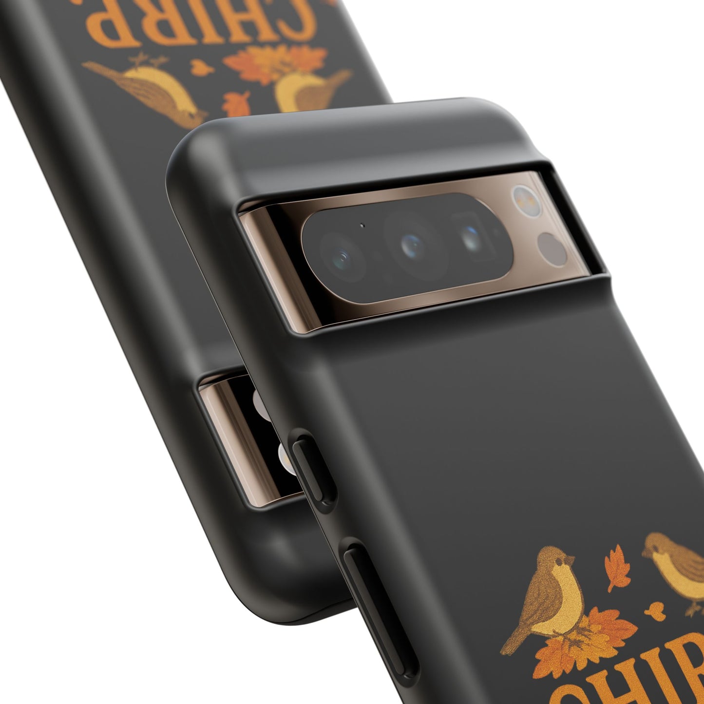 Chirp Crunch Cozy Autumn Themed Phone Case