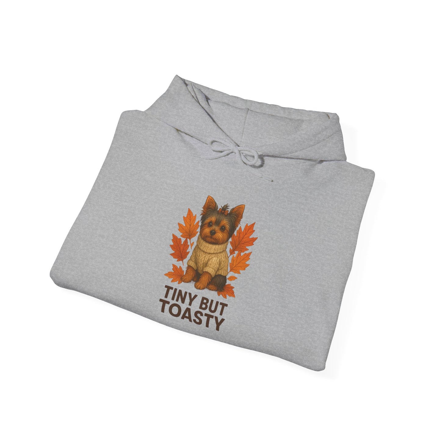 Tiny But Toasty Autumn Themed Hoodie
