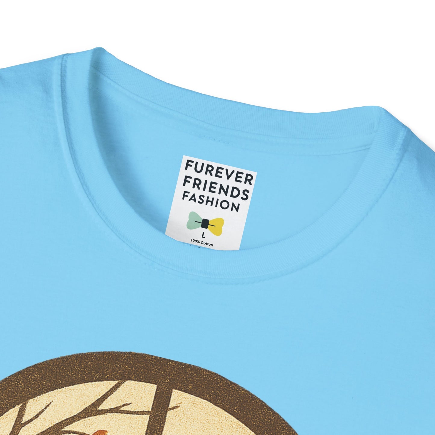Bird In The Window Autumn Themed Tee